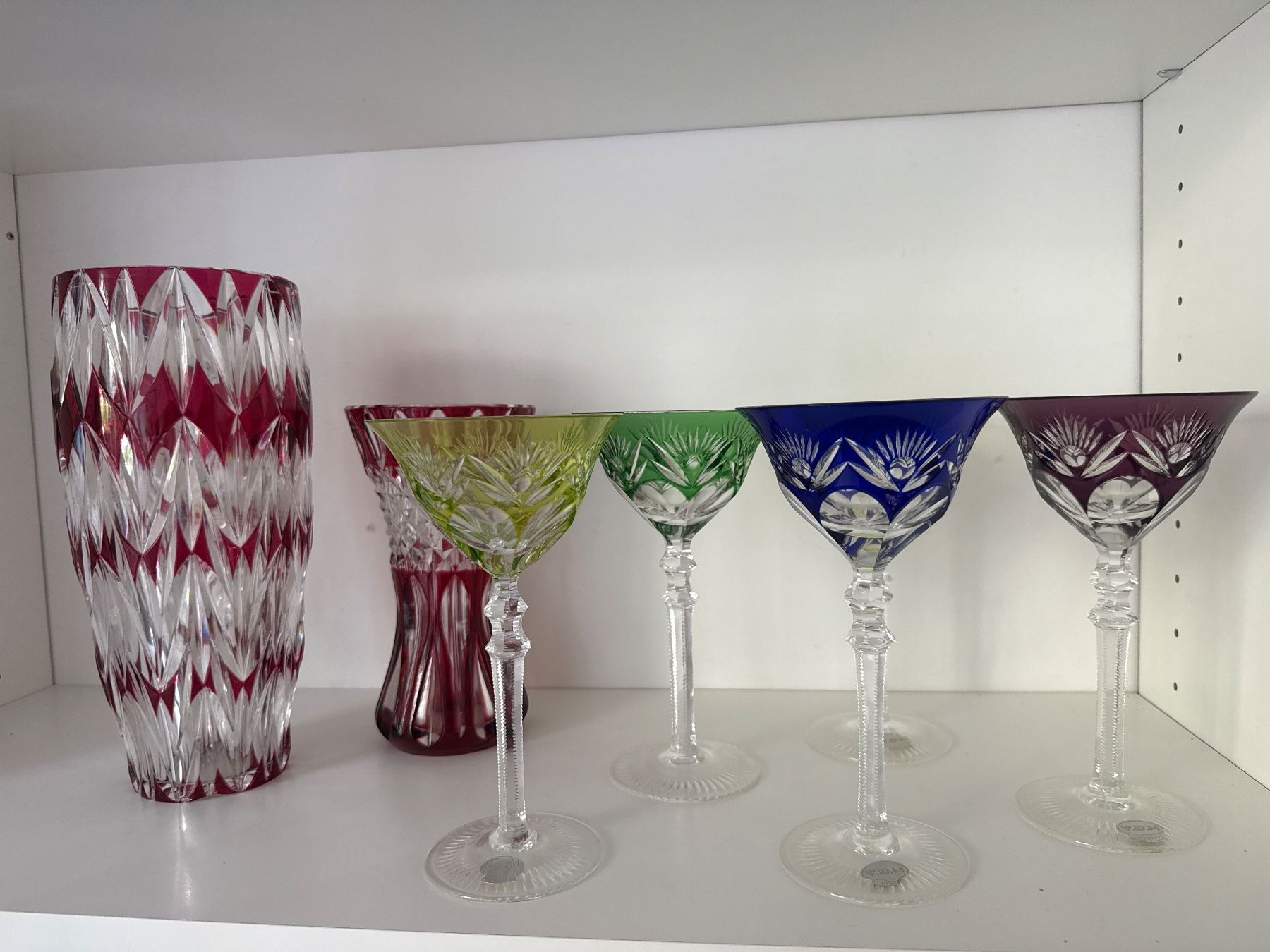 Gläser: Vintage Val Saint Lambert Crystal Set – Gebraucht aus Zürich von ell_n9wh