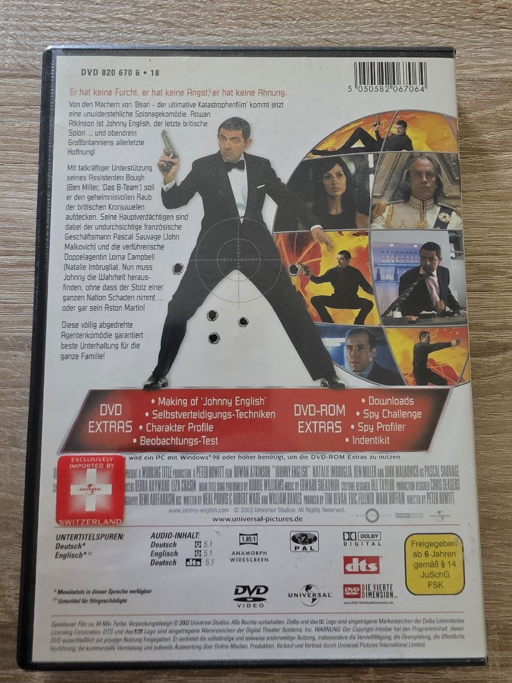Tous les DVDs: Johnny English DVD Rowan Atkinson  – D'occasion à Zürich par P-editon 1