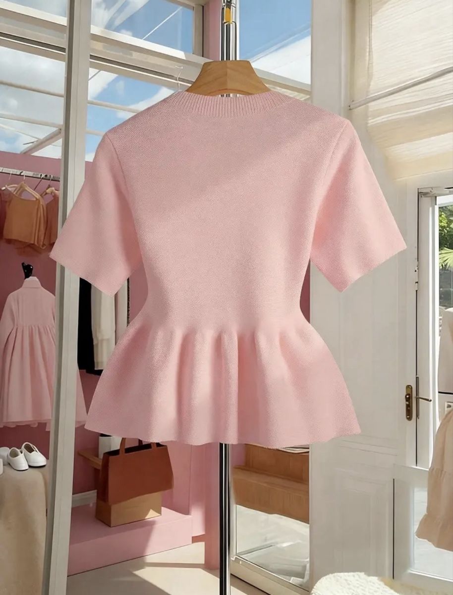 Camicette: Damen rosa Bluse Grösse M mit Perlenknöpfen – Nuovo e nell'imballaggio originale da Altendorf venduto da Ro 1