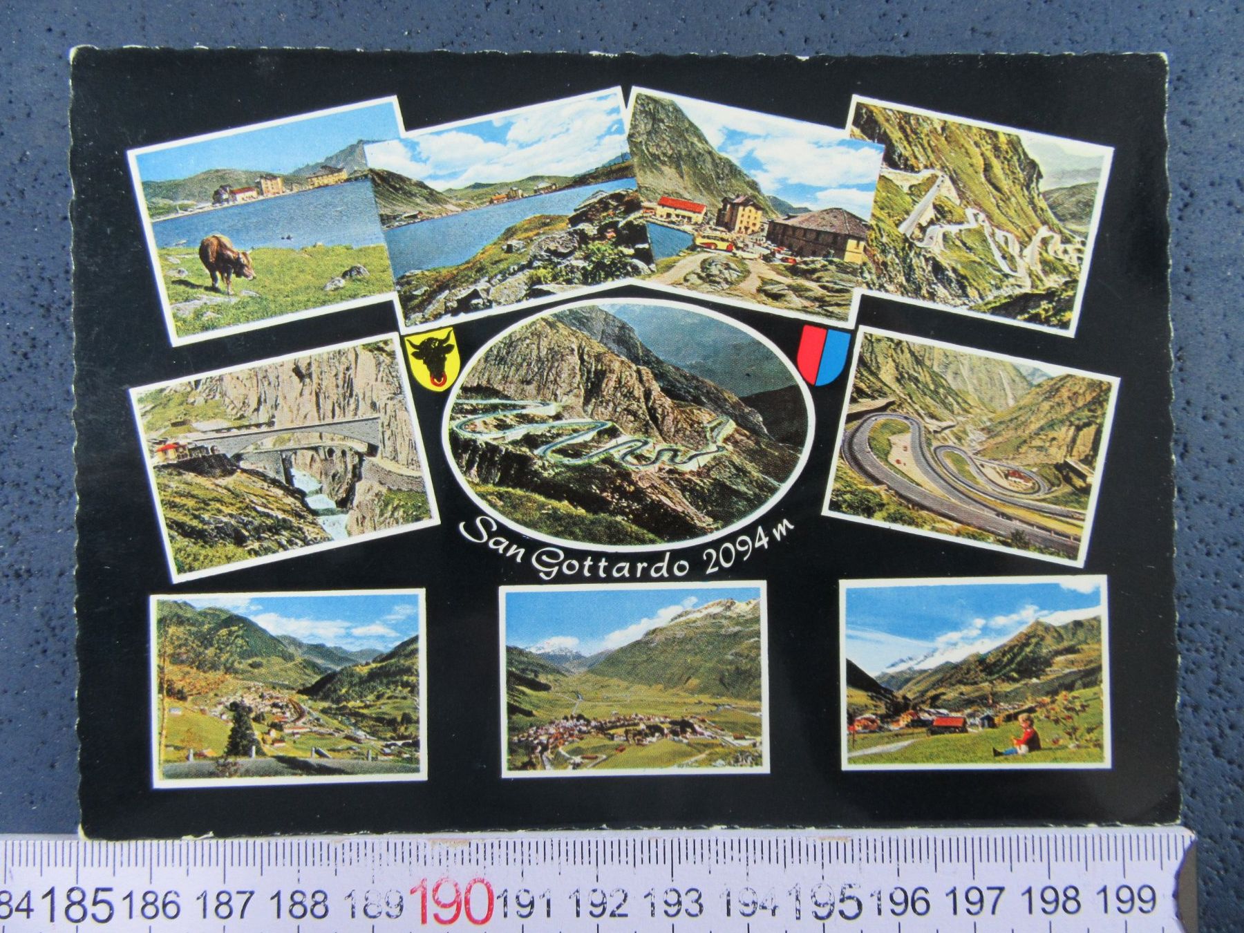 Cartes postales: SAN GOTTARDO ST.GOTTHARD 10BILD-AK URI-TI – D'occasion à Ettingen par Hausi4711