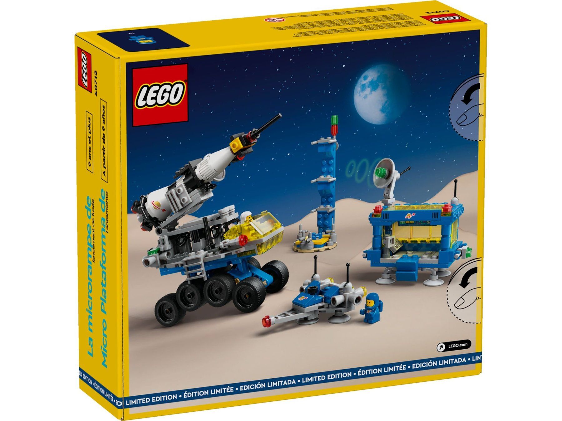 Lego Kit di costruzioni: Lego 40712 Micro Rocket Launchpad plus 5 bedruckte Legoteile – Nuovo e nell'imballaggio originale da Luzern venduto da Venancio66 7