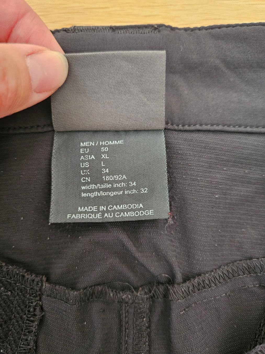 Jack Wolfskin Hosen: Jack Wolfskin Wanderhose dunkelgrau Grösse L – Gebraucht aus Liestal von corneb 5