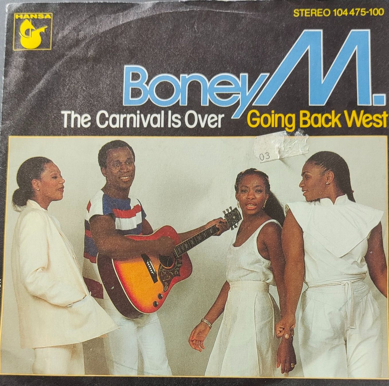 Dischi in vinile: Vinyl Single Boney M. - The Carnival Is Over – Usato da Langenthal venduto da Modo39