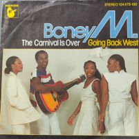 Vinyl Single Boney M. - The Carnival Is Over
