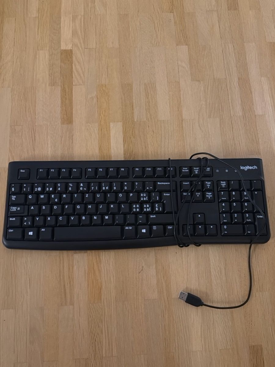 Logitech Tastiere: Logitech Keyboard (Kabel USB-A) – Usato da Zürich venduto da wid_f885 1