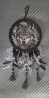 Wolf Traumfänger (handgemacht)