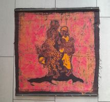 Batik Bild Afrikanische Familie Motiv 