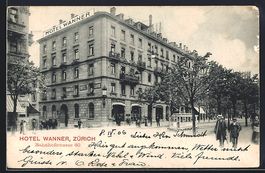 Zürich, Hotel Wanner in der Bahnhofstra