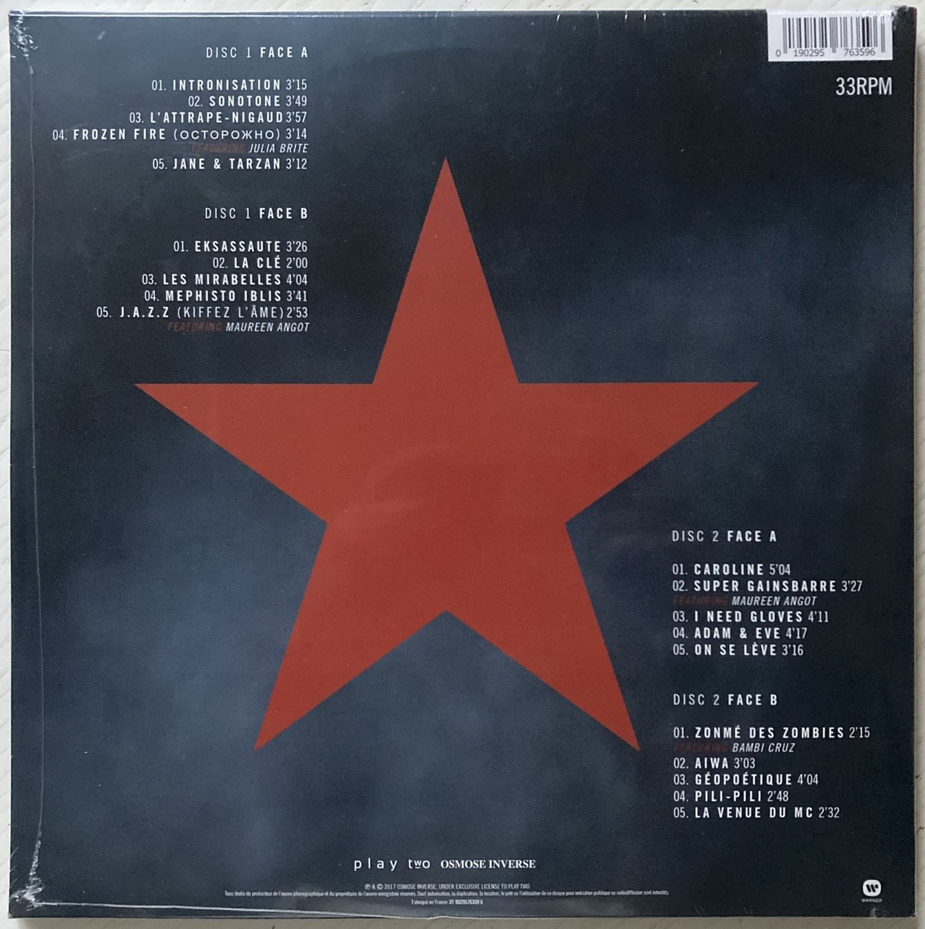 Dischi in vinile: MC SOLAAR - GEOPOETIQUE – Nuovo e nell'imballaggio originale da Bottens venduto da hotter-than-hell 1