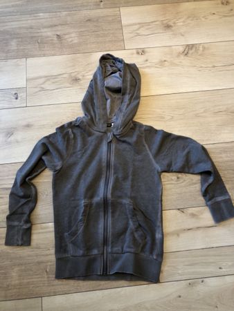 Jaquette anthracite 122-128 fille