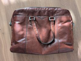 Aktentasche Leder Fossil