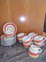 Neuwertiges 10-teiliges Kaffeeservice "LINEA"