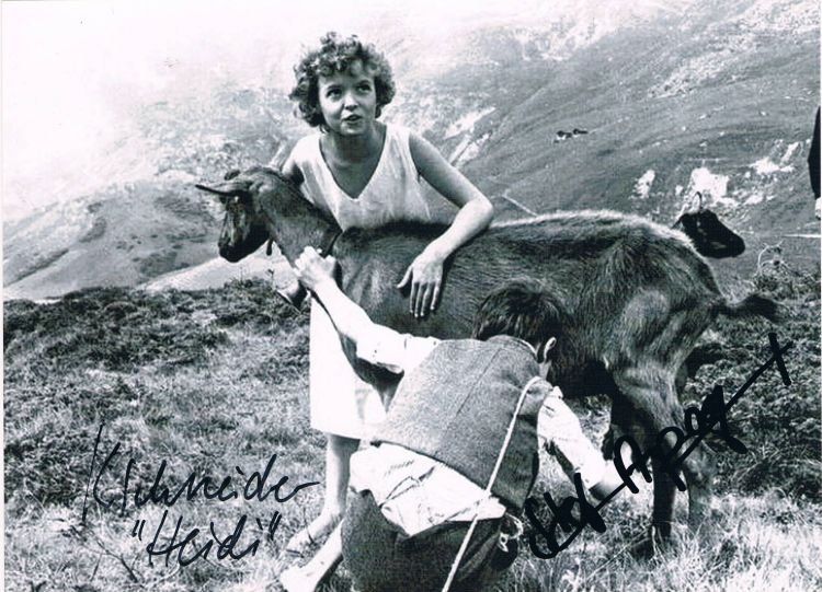 Heidi TV-Serie 1978 Heidi & Geissenpeter Autogramme Foto (Gebraucht) in ...