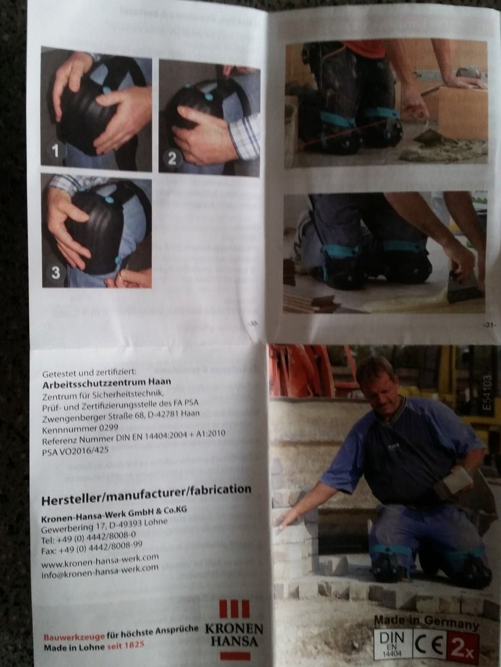 Protezioni & Imbottiture: Knieschutz – Usato da Altendorf venduto da Elenaneagu22 2