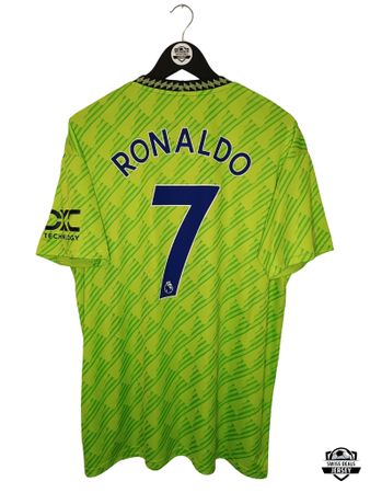 RONALDO #7 Original Manchester United 2022-23 Third Trikot