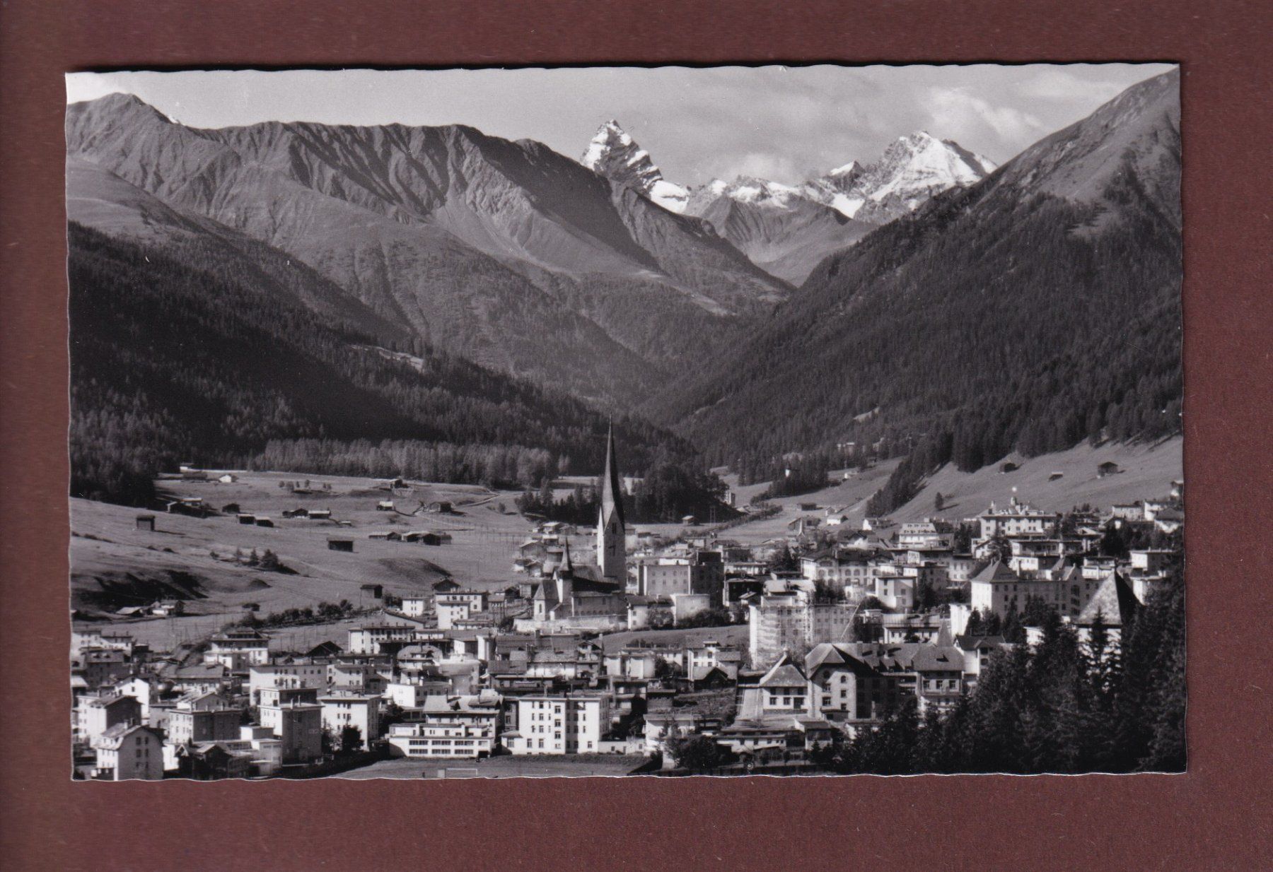 Cartoline postali: DAVOS – Usato da Pully venduto da nicecards