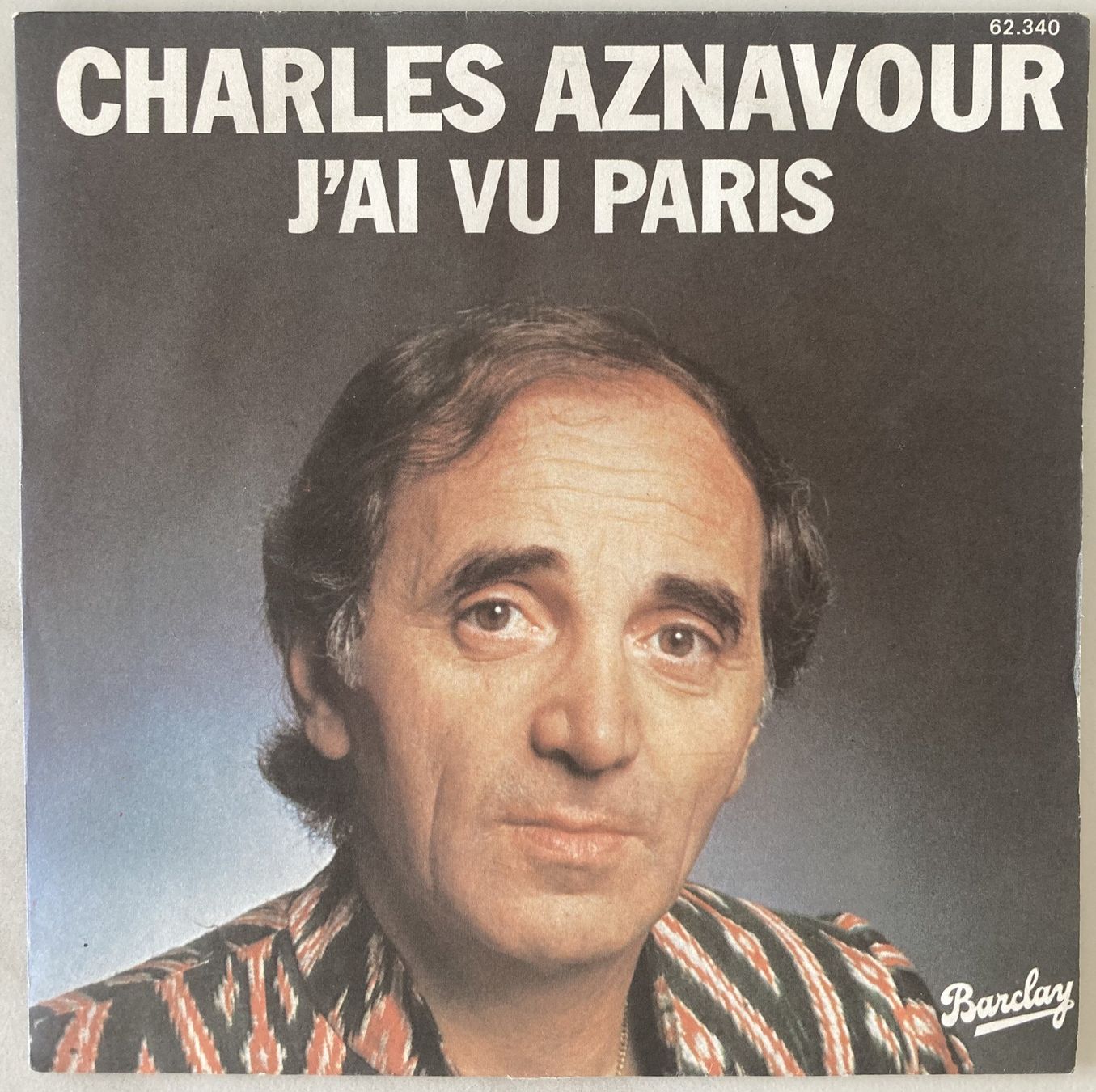 Dischi in vinile: CHARLES AZNAVOUR - J'AI VU PARIS – Usato da Bottens venduto da hotter-than-hell