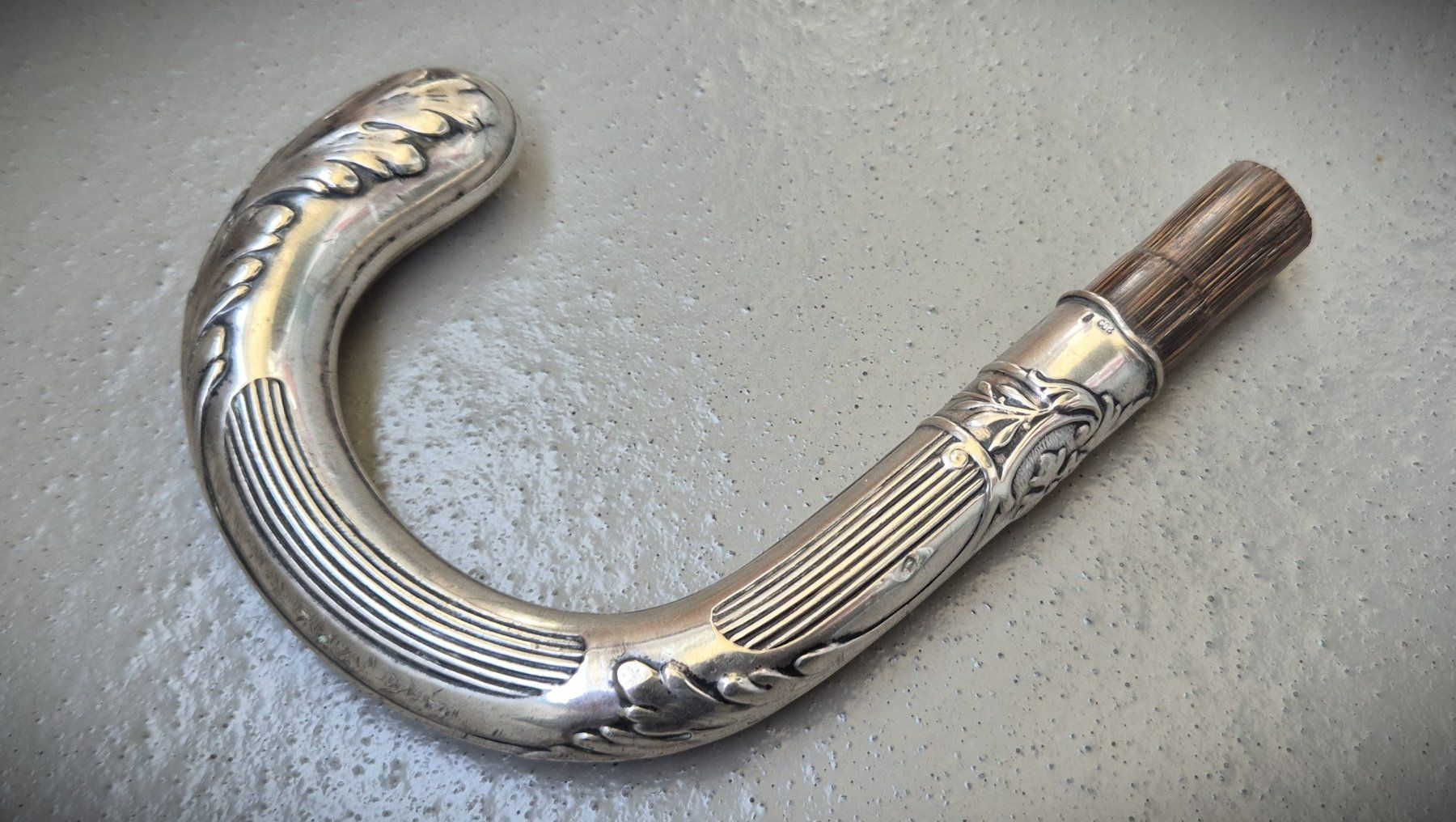 Sonstige Antiquitäten & Kunst: Spazierstock-Griff aus Silber 800 – Gebraucht aus Zürich von brinkosos 1