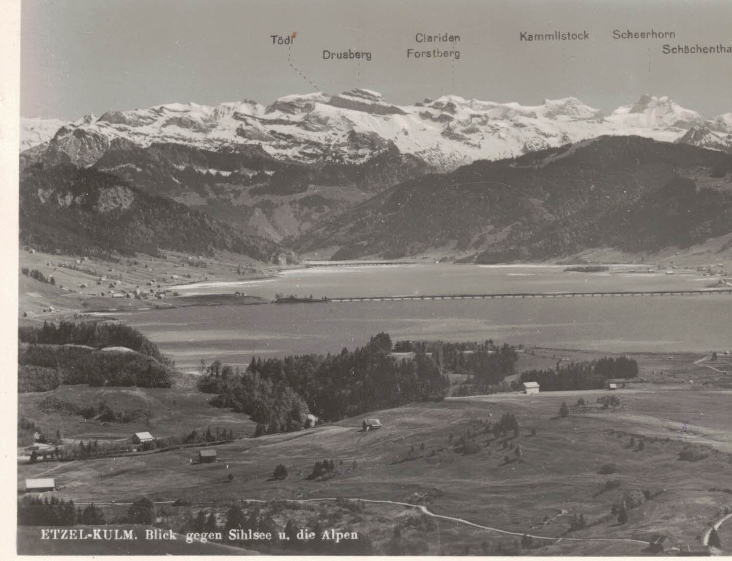 Ansichtskarten: Blick vom Etzel – Neu (gemäss Beschreibung) aus Richterswil von solalex