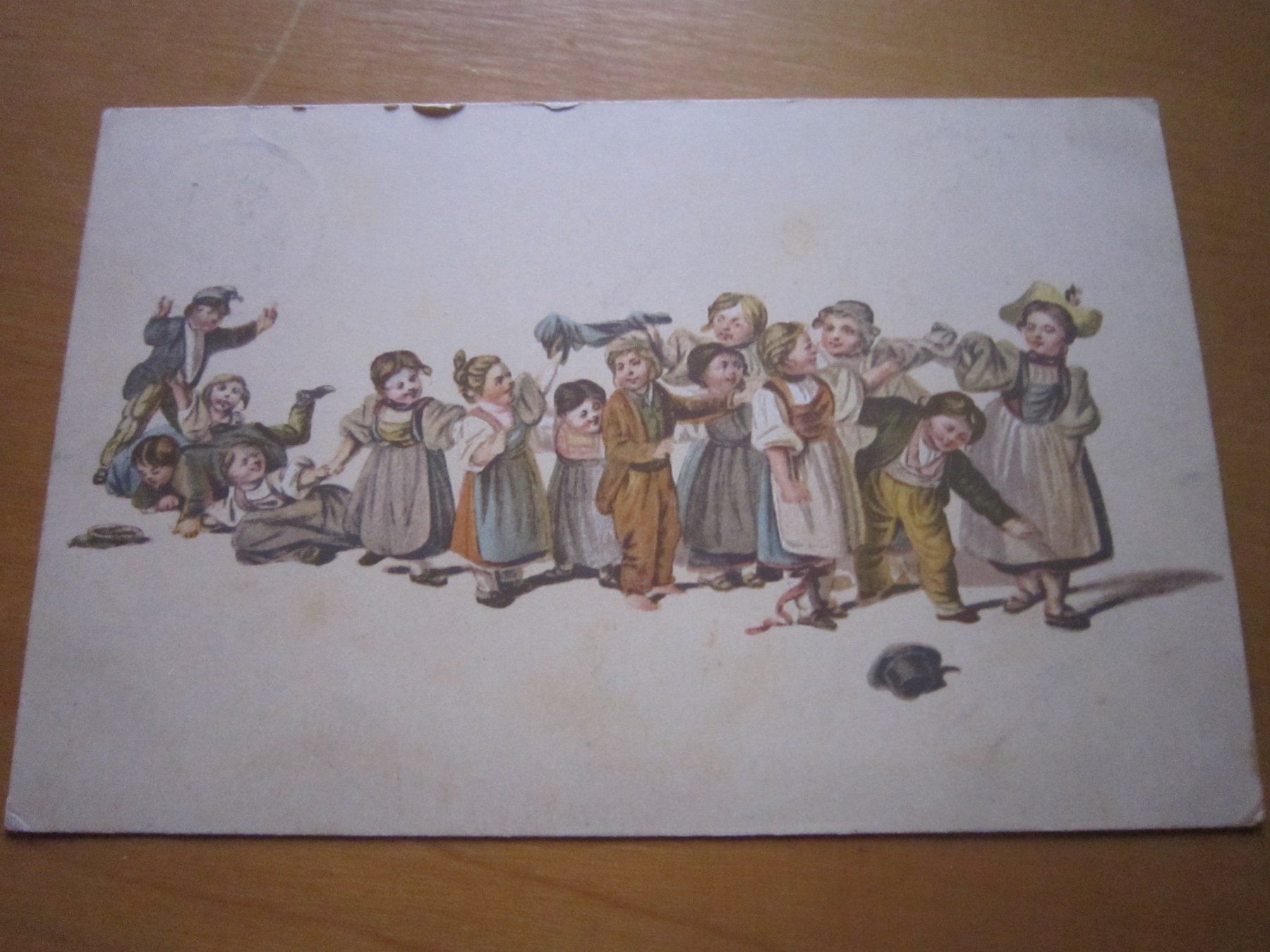 Cartoline postali: No 14 Postkarte Projuventute 1919 Kinder – Usato da Gordola venduto da Polentaefung