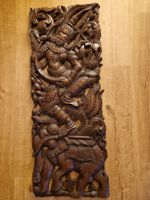 Grosse schöne Holzschnitzerei Thailand oder Bali
