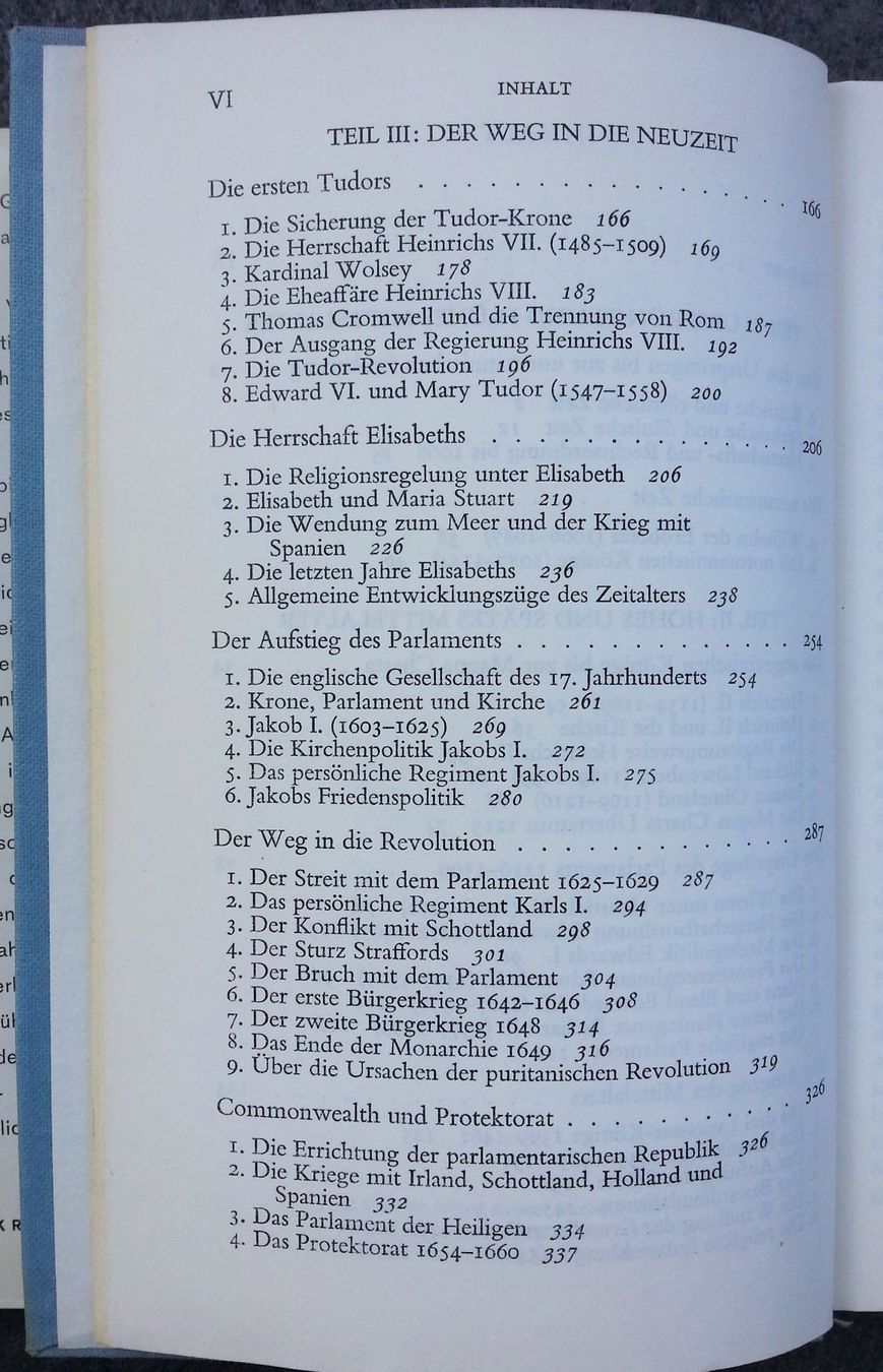 Libri: Geschichte Englands, 1. Auflage 1968 – Usato da Oberriet SG venduto da ganesh435 5