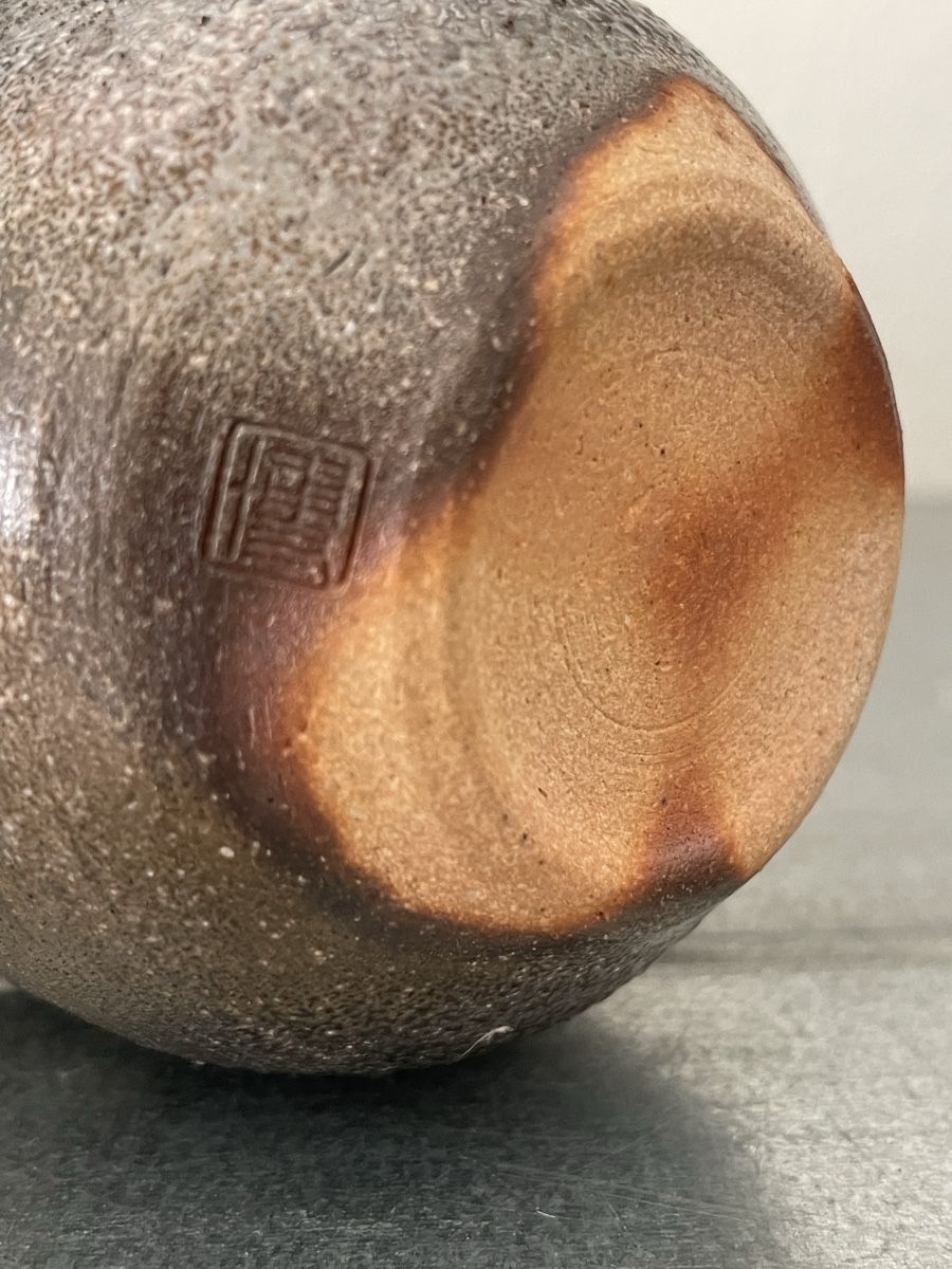 Vasen & Gefässe: Sake bottle vase Japan Bizen ware – Gebraucht aus Basel von Amechan. 1