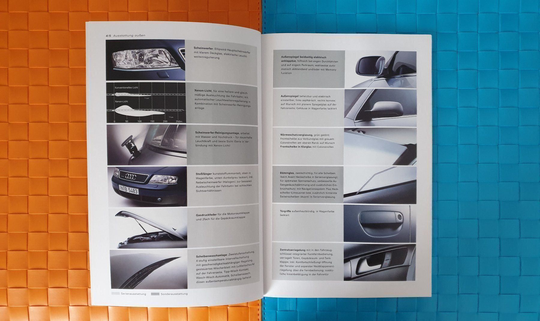 Documenti: AUDI A6 C5 1999 - Prospekt / Katalog – Usato da Viganello venduto da CARLiteratur 3
