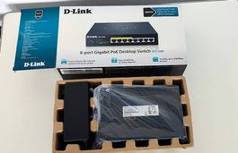NEU: D-Link Dgs-1008p 8 Ports Switch