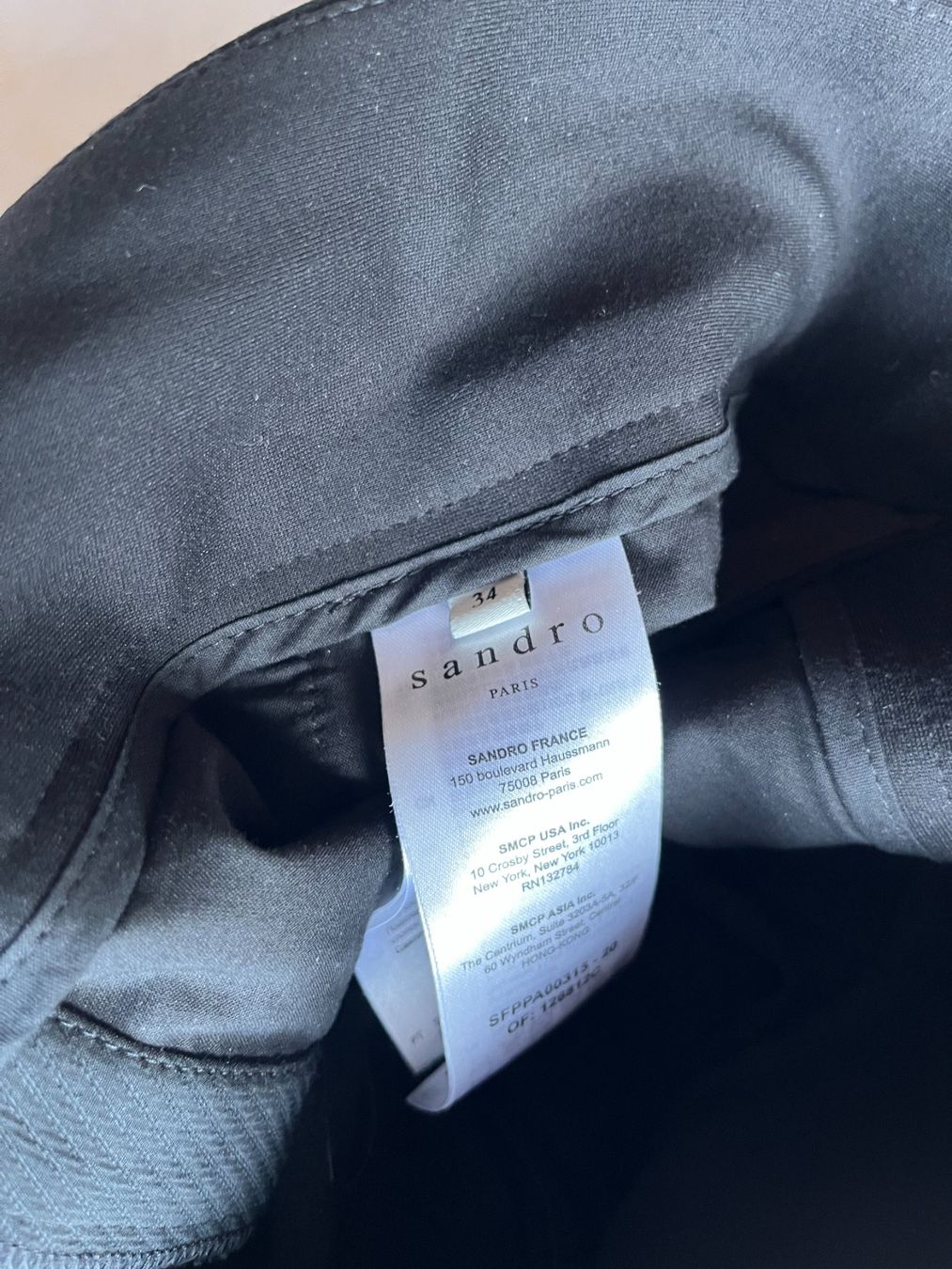 Sandro Pantaloni: Sandro, Hose, schwarz – Usato da Bern venduto da cubus01 3
