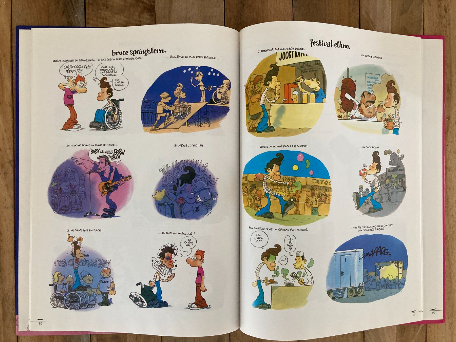 Fumetti: ZEP-l'enfer des concerts-EO – Usato da vaumarcus venduto da Nicolasorel 9