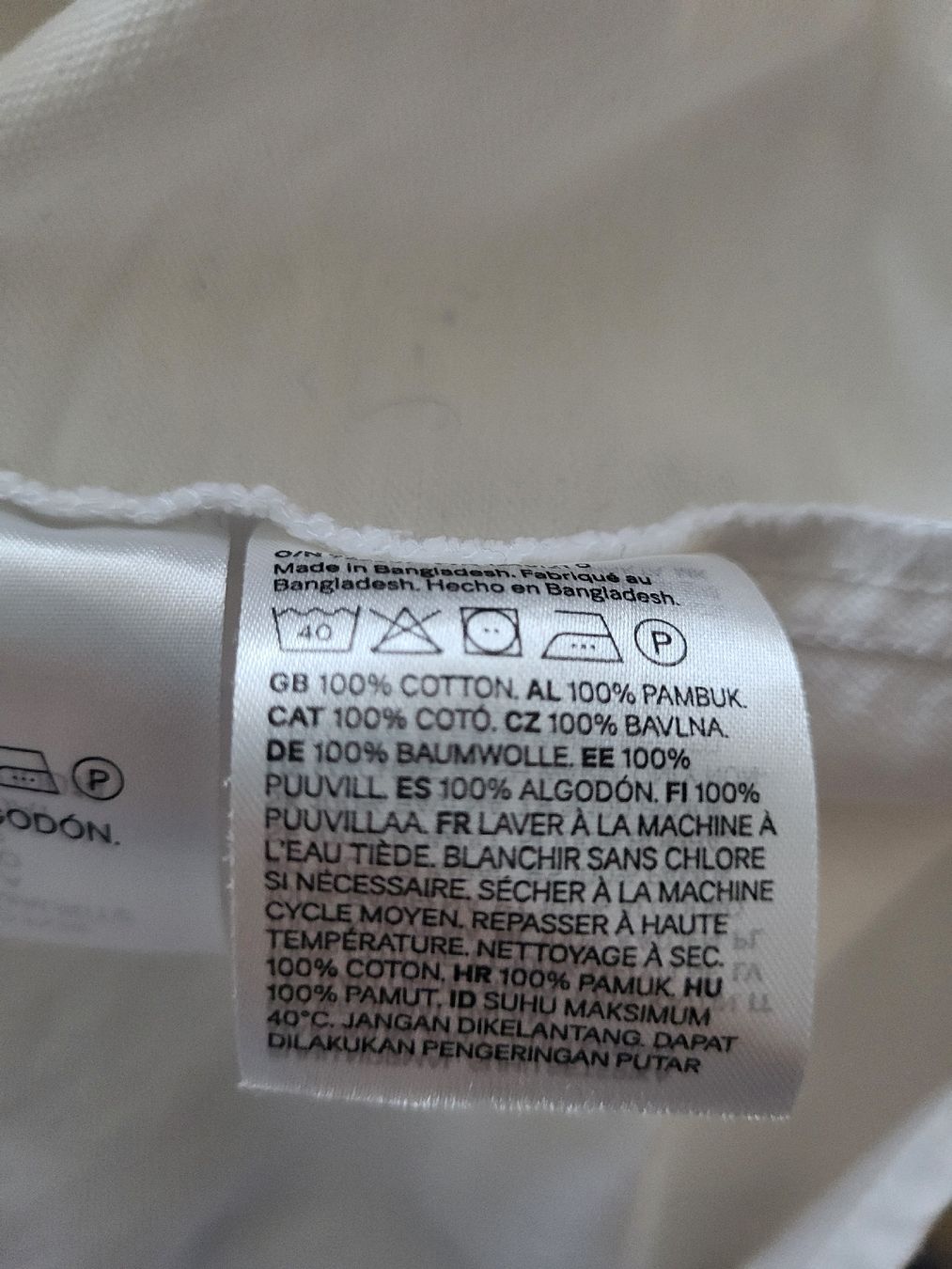 H&M Chemisiers: H&M Baumwolle Shirt Gr L – Neuf (Voir description) à Binningen par Baseldani 3