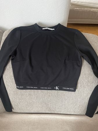 Damen Pullover Calvin Klein Jeans schwarz Grösse S