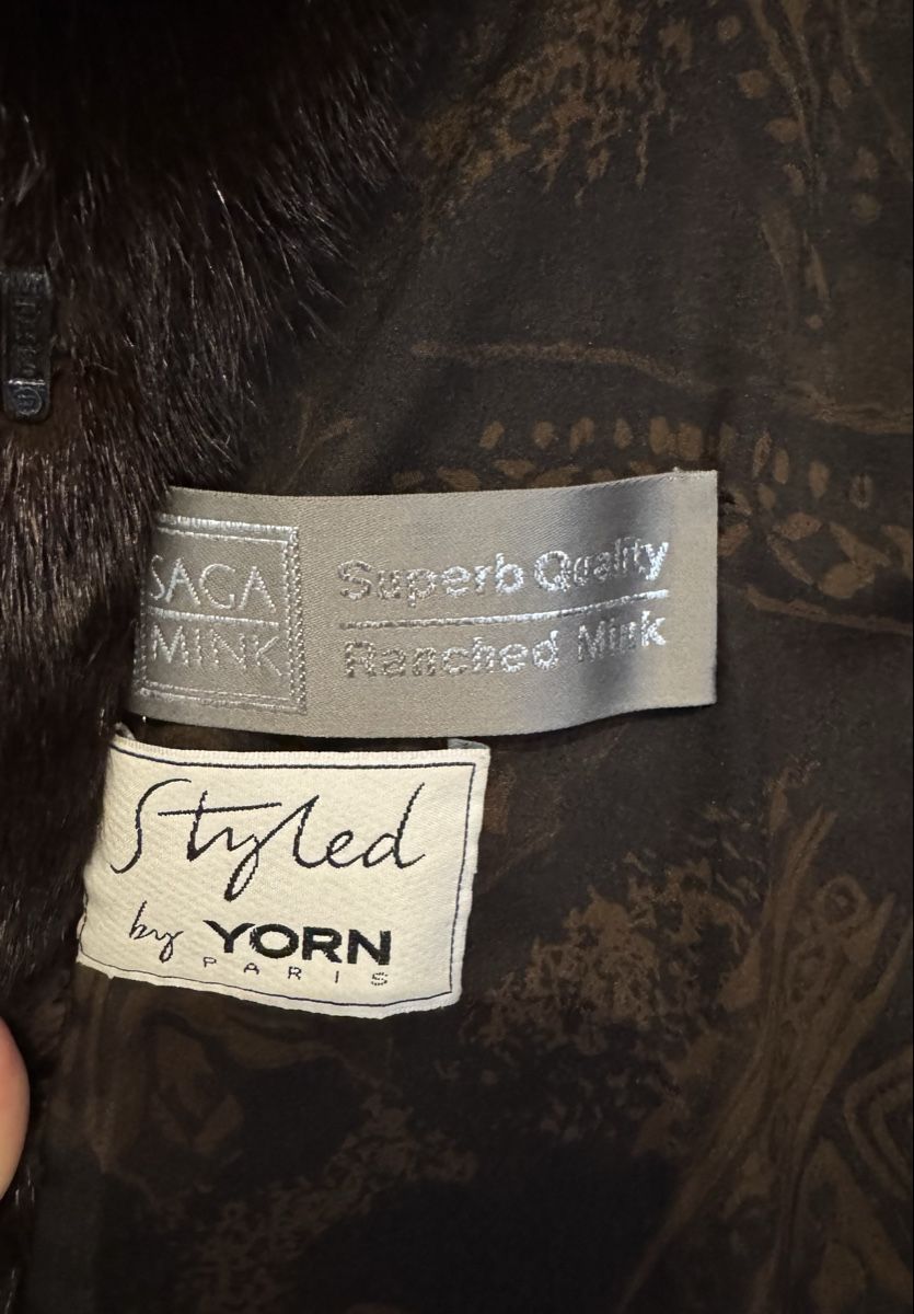 Cappotti: Nerz Pelzmantel Vintage Saga Mink – Usato da Horgen venduto da Psy_raver 1
