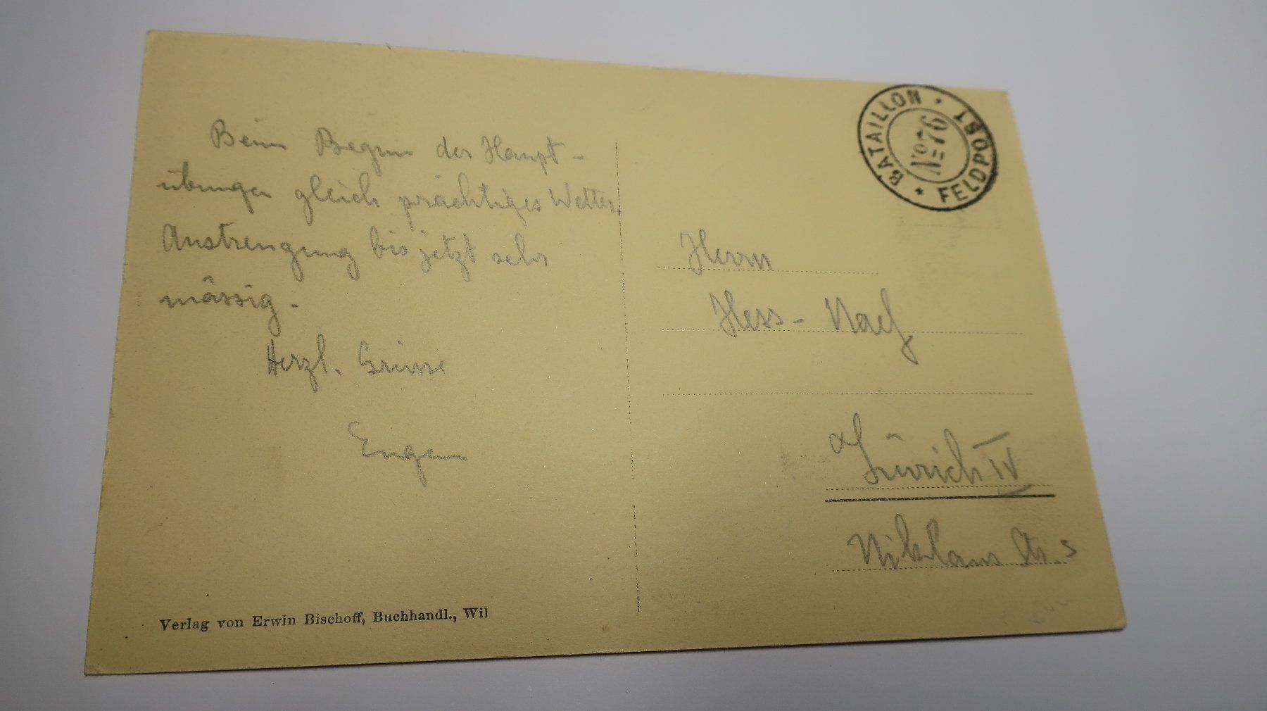 Cartes postales: Wil von Osten – D'occasion à Cormoret par Pascalll2001 3