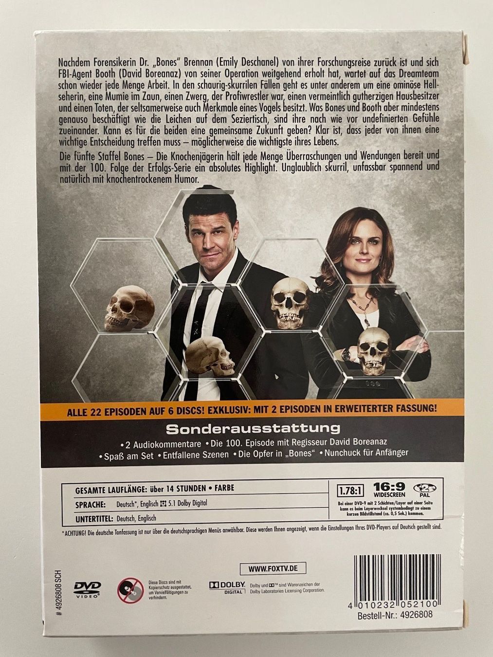 Tutti i DVDs: Bones - Season 5 – Nuovo (secondo la descrizione) da Riehen venduto da M.S.DVD 5