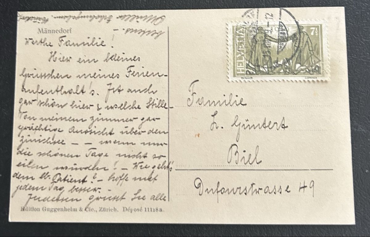 Cartes postales: Fotokarte Männedorf  – D'occasion à Horw par Tellbub 1