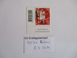 Voll Ort Ersttagsstempel aus 5074 Eiken