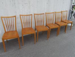 6 schöne Stühle zum auffrischen
