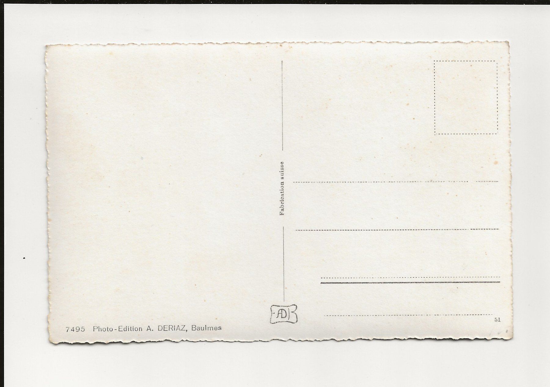 Cartes postales: AK ca.1950 Les Verrières – D'occasion à Greifensee par 315WDO 1