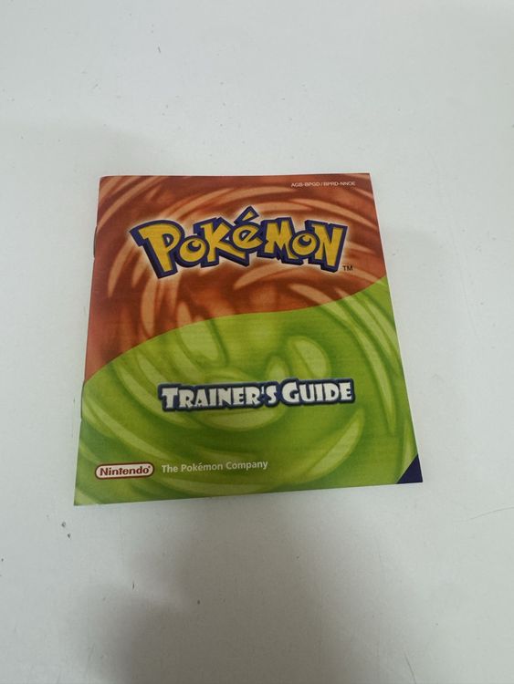 Pokemon Trainer's Guide / Anleitung Feuerrot Blattgrün (Gebraucht) in ...