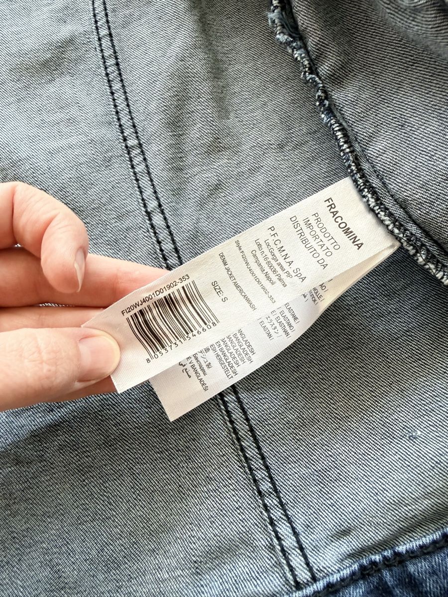 Giacche: Francomina jeans jacket  – Nuovo e nell'imballaggio originale da Melide venduto da Nikola-123 5