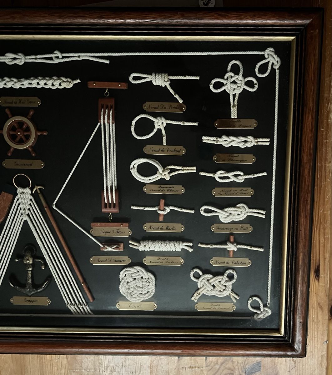 Poster & Bilder: Knotentafel Maritimes Bild Schiff Meer  – Gebraucht aus Sevelen von Ritiplampi 3