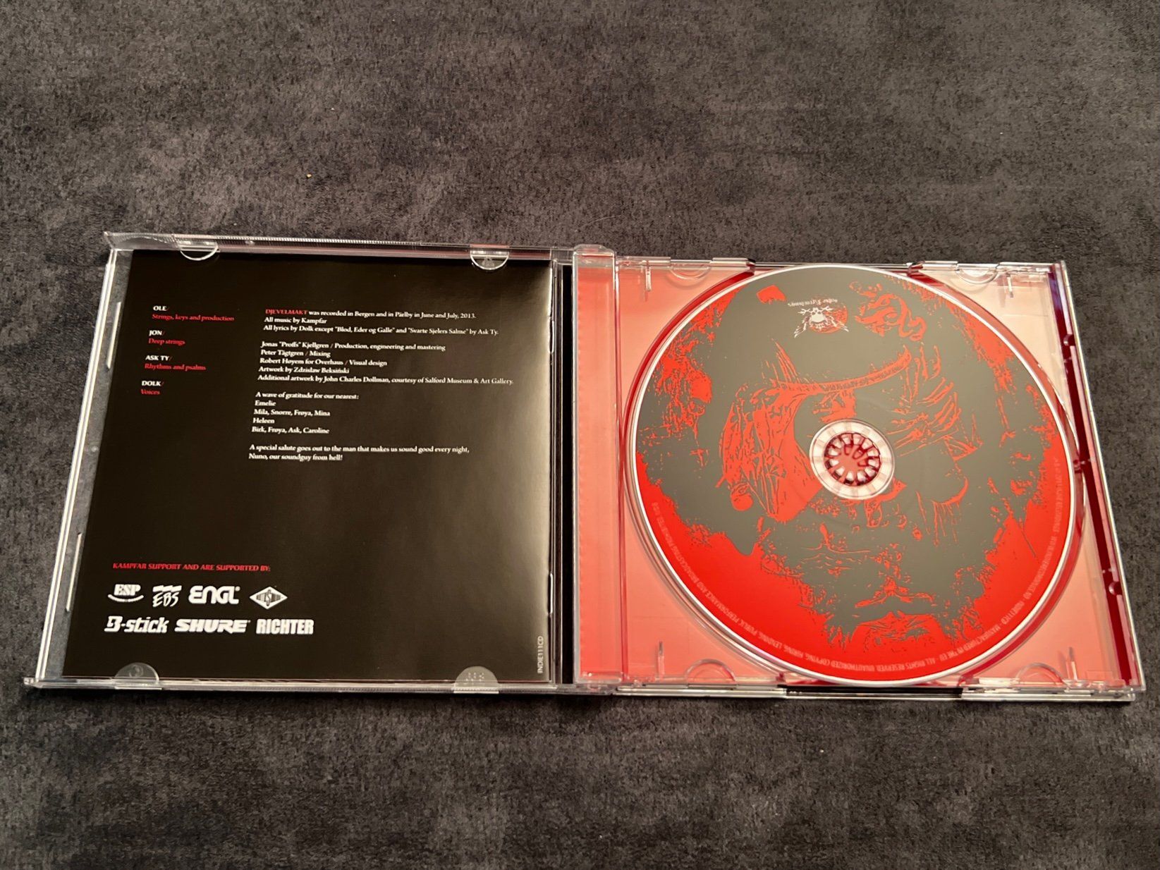 CD: Kampfar - "Djevelmakt" – Usato da Siglistorf venduto da DamageInc73 2