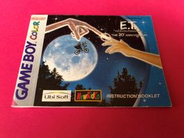 ANLEITUNG FÜR E.T. 20 ANNIVERSARY GAME BOY COLOR