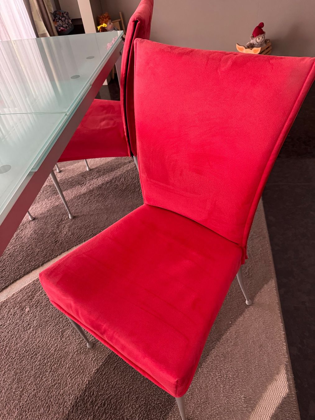 Tische: Esszimmer Glastisch mit 4 Stühlen – Gebraucht aus Ruemlang von Hans001 4