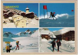 Grimentz - 4 Bild AK
