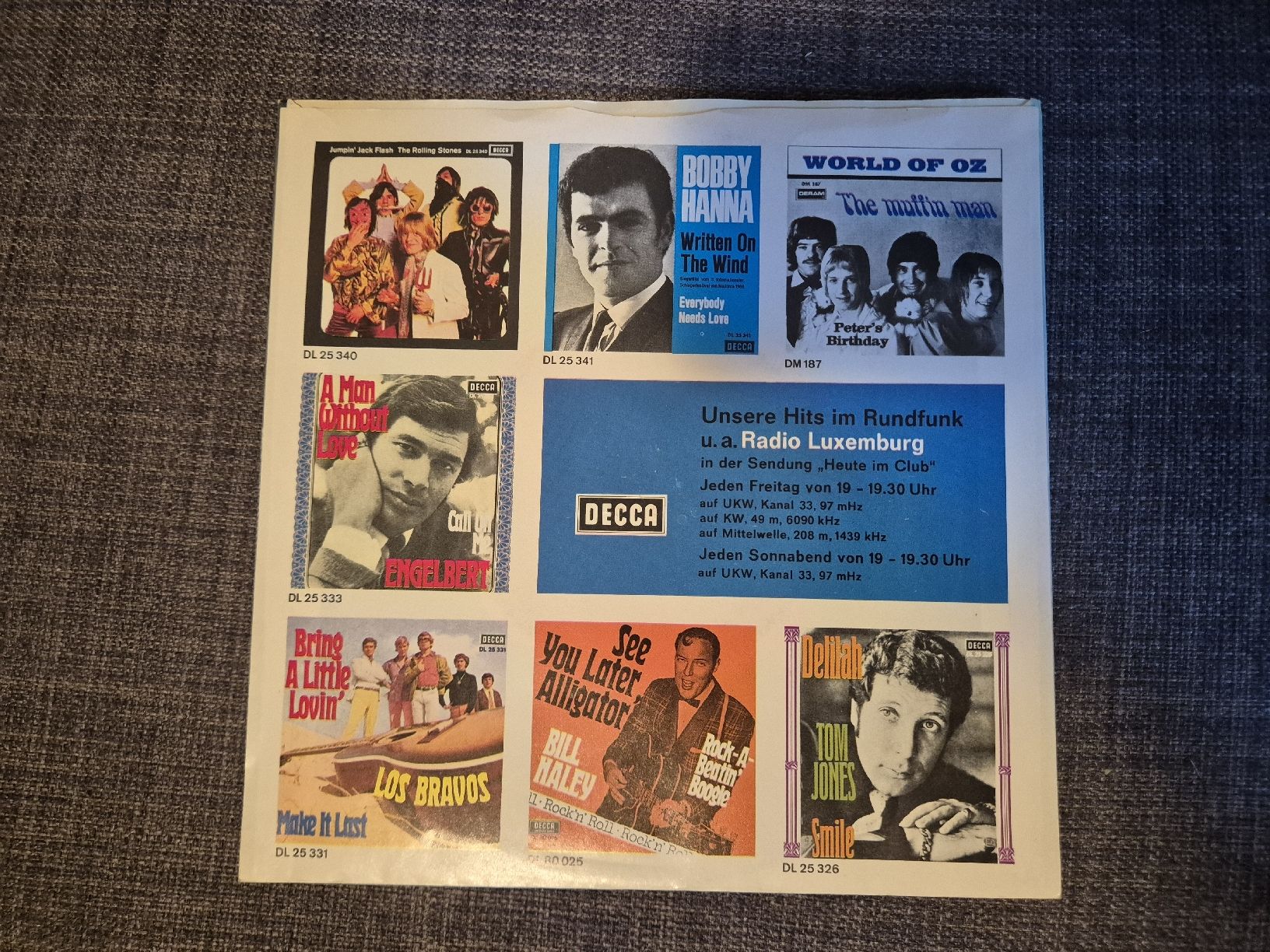 Dischi in vinile: Engelbert Vinyl Single The Last Waltz – Usato da Binningen venduto da rom_9ls7 1
