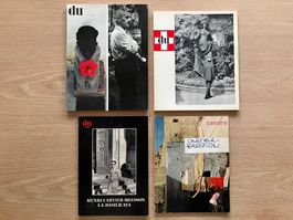 Henri CARTIER-BRESSON, 4 Vintage-Zeitschriften, 1955-1974