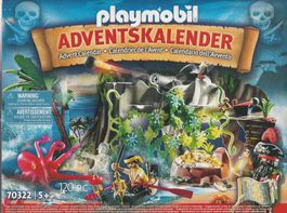 PLAYMOBIL 70322 ADVENT CALENDAR IL COVO DEI PIRATI new‪